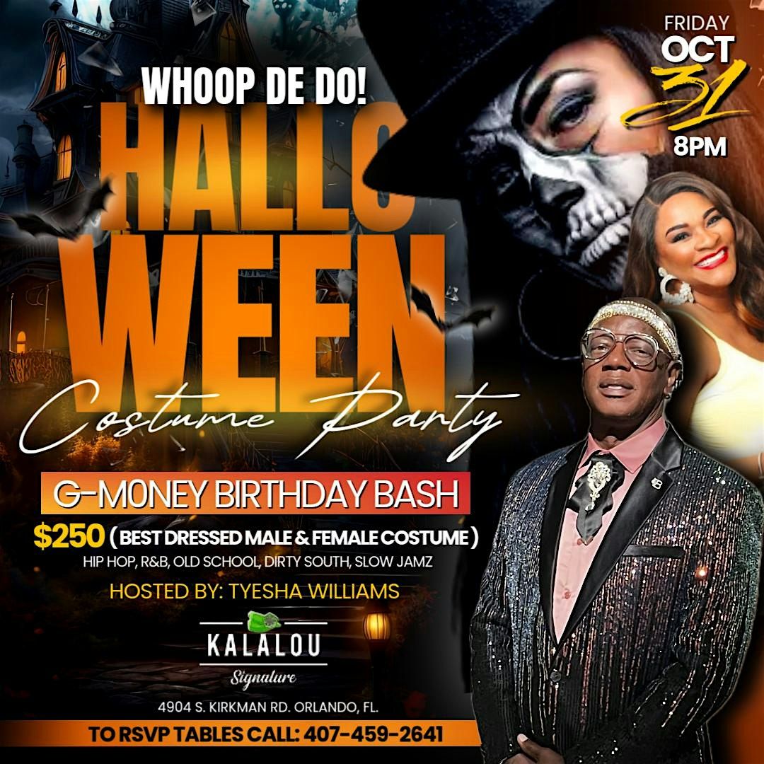 "WHOOP DE DO" Halloween Costume Party