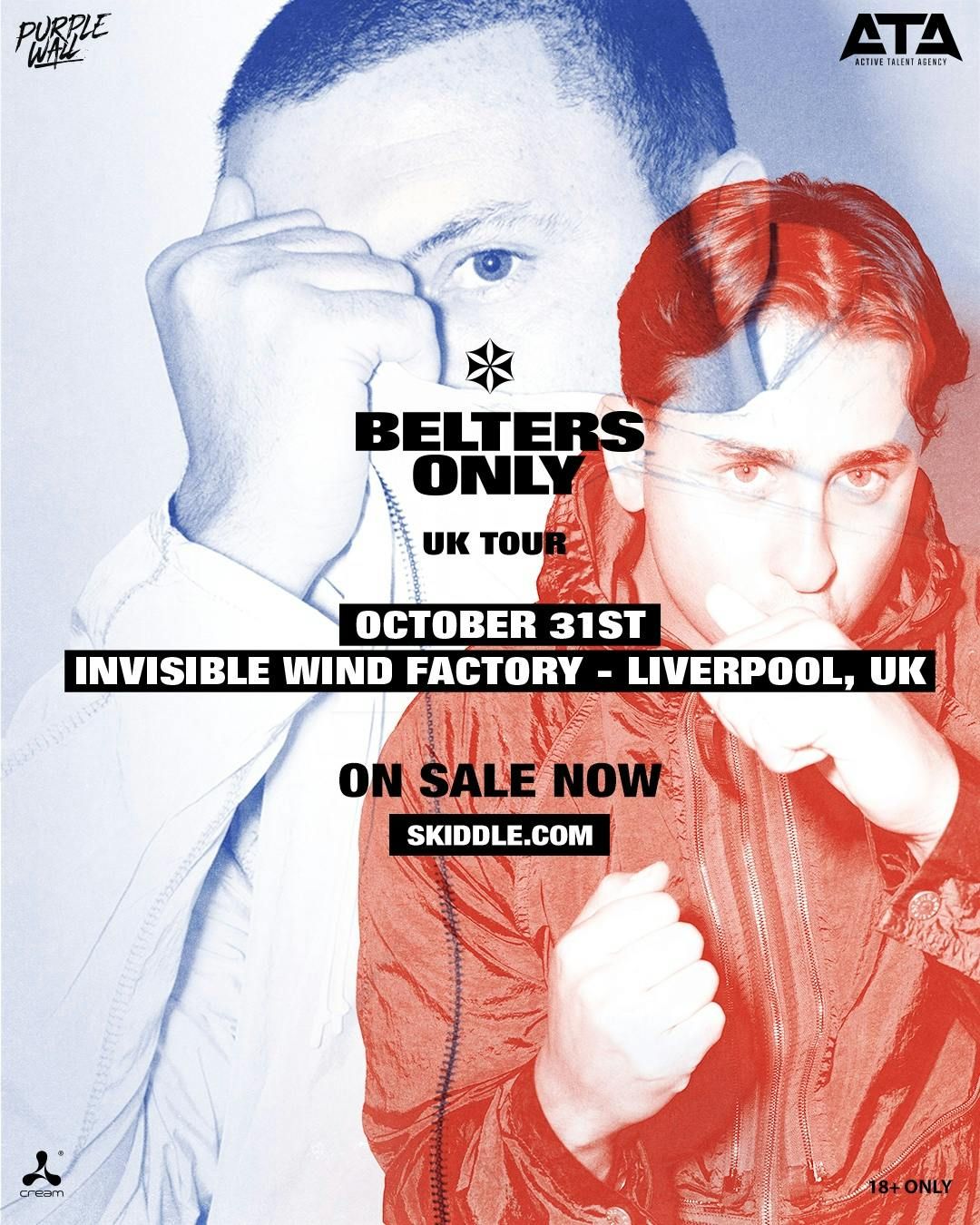 Belters Only at Invisible Wind Factory in Liverpool - Friday 31st October