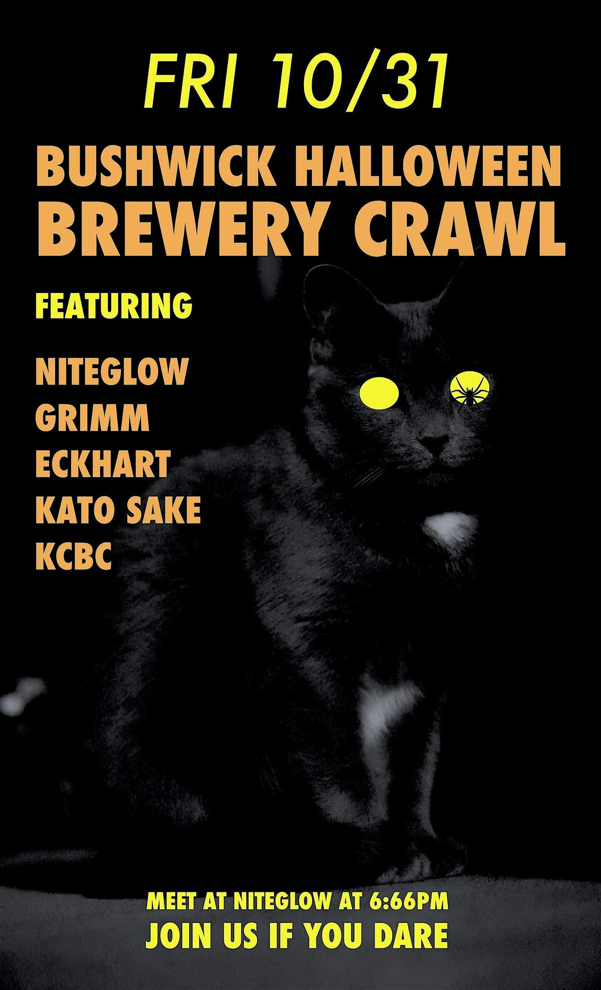 BUSHWICK HALLOWEEN BREWERY CRAWL