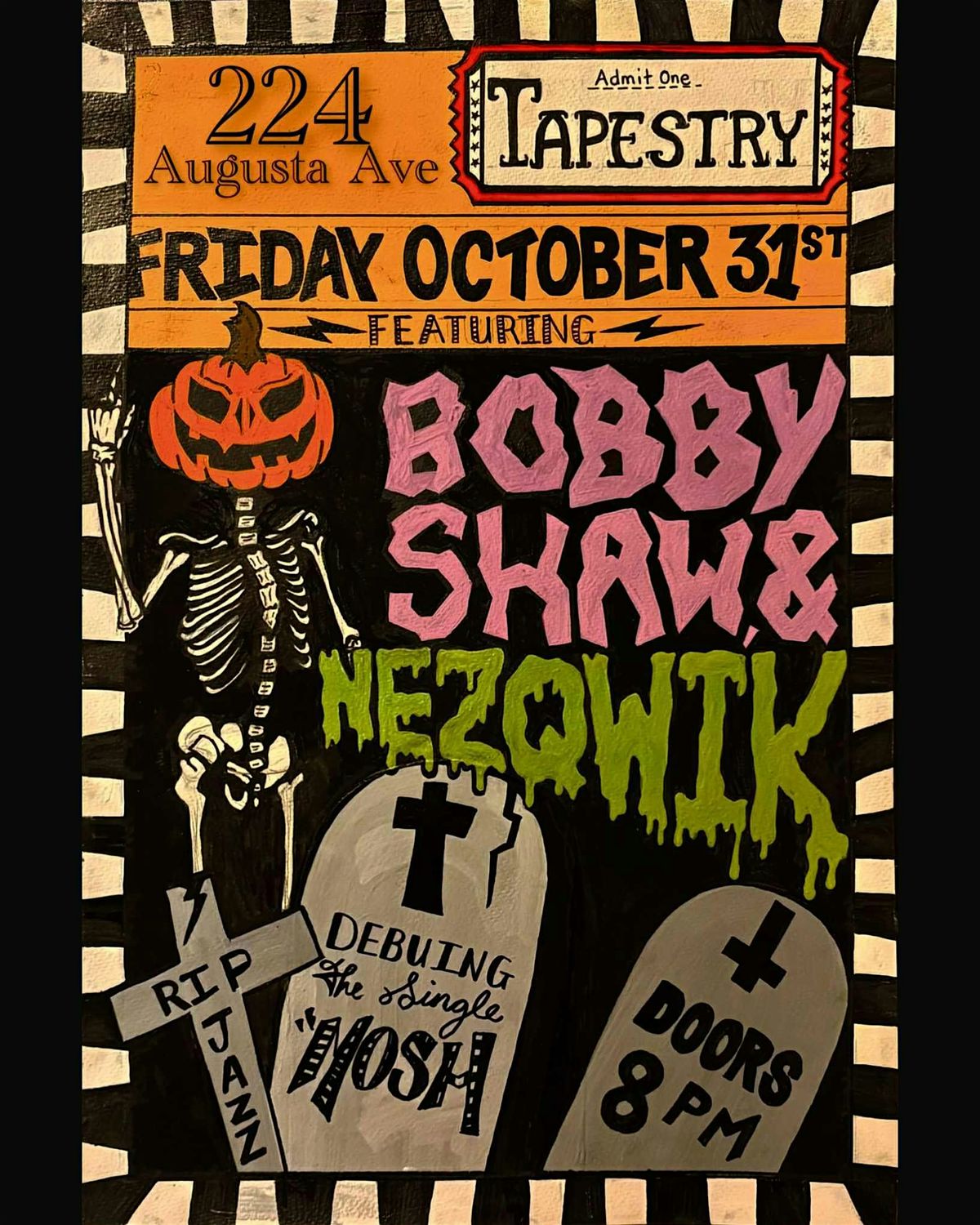 NEZQWIK HALLOWEEN SINGLE RELEASE PARTY feat. BOBBY SHAW