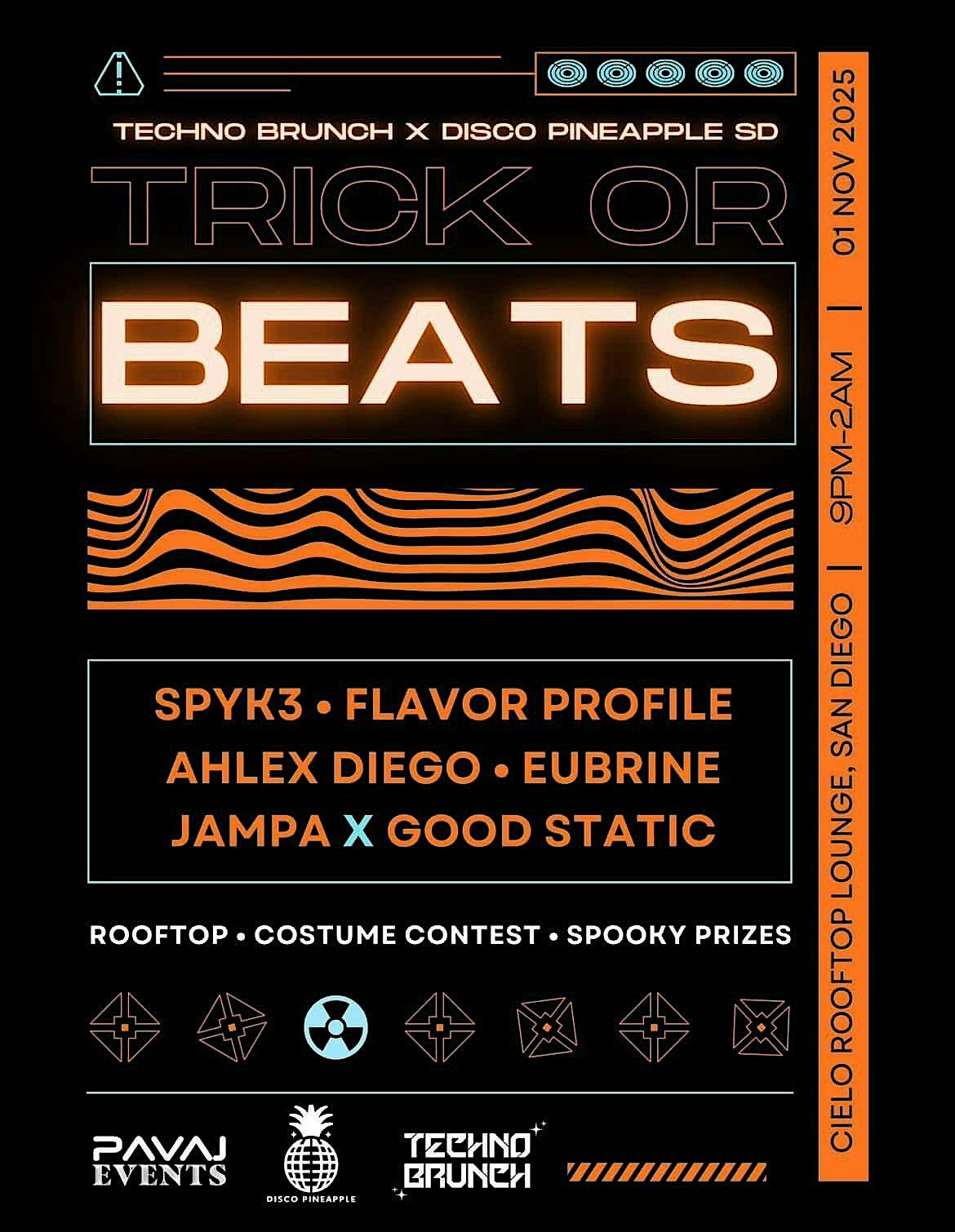 Trick or Beats Halloween Bash at Cielo Rooftop!