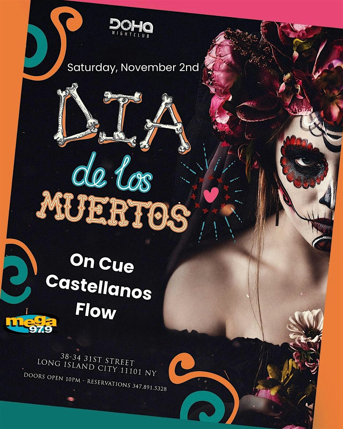 D\u00eda De Los Muertos Party - Saturday Night Party  at Doha Bar Lounge