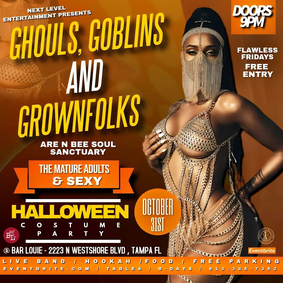 GHOULS, GOBLINS, & GROWNFOLKS: The mature & sexy HALLOWEEN costume affair