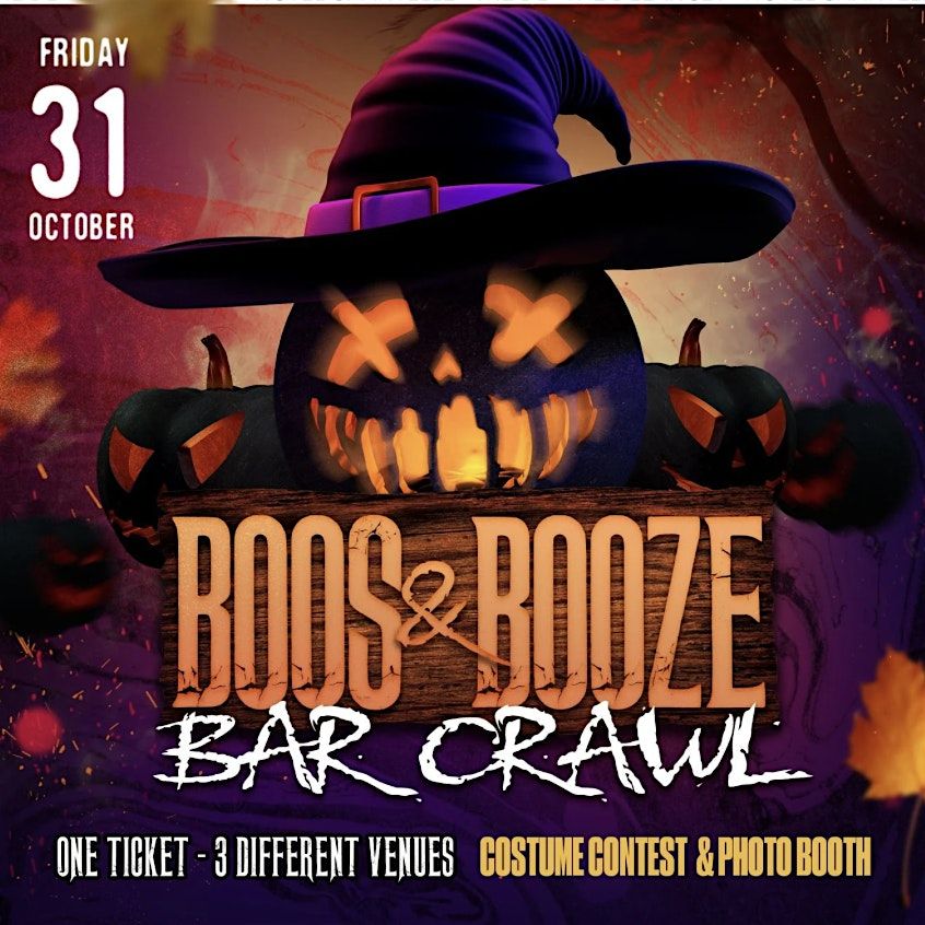 Boos & Booze Halloween Bar Crawl \u2013 NYC\u2019s Spookiest Night Out!