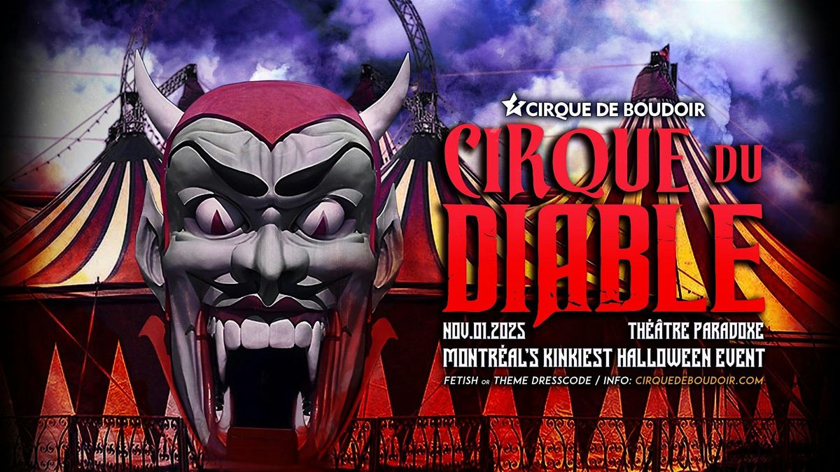 Cirque De Boudoir - CIRQUE DU DIABLE Halloween 2025