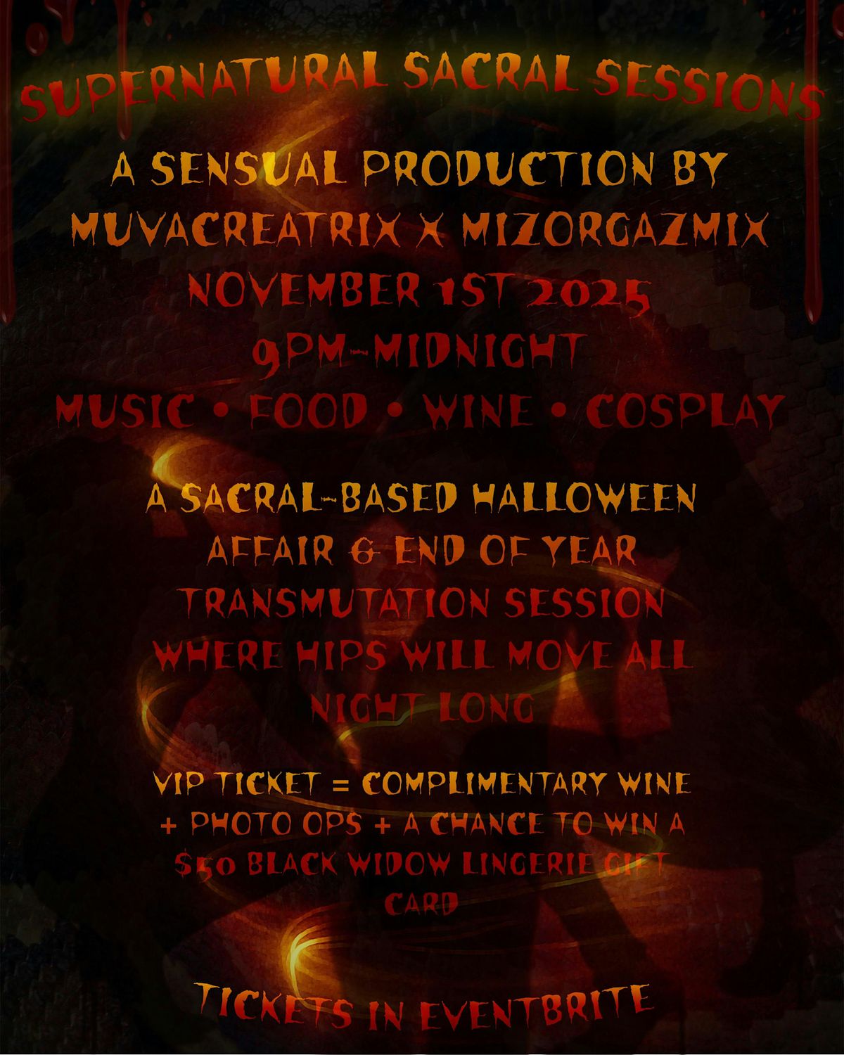 Supernatural Sacral Sessions a MUVACREATRIX X MIZORGAZMIX Experience