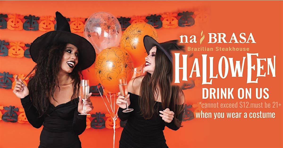 Halloween Drink on Us