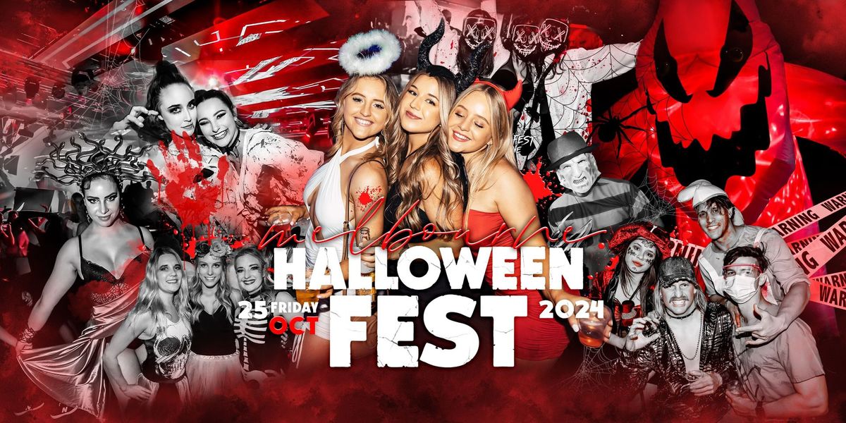 Halloweenfest Melbourne 2024 (@Billboard Nightclub | Book Now & Save \ud83c\udf9f\ufe0f)