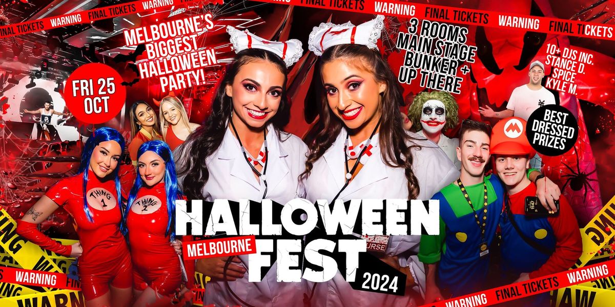 Halloweenfest Melbourne 2024 (@Billboard Nightclub | Tickets 95% Sold Out \ud83c\udf9f\ufe0f)