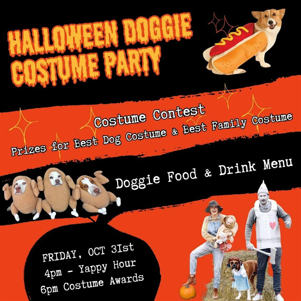 Halloween Doggie Costume Party