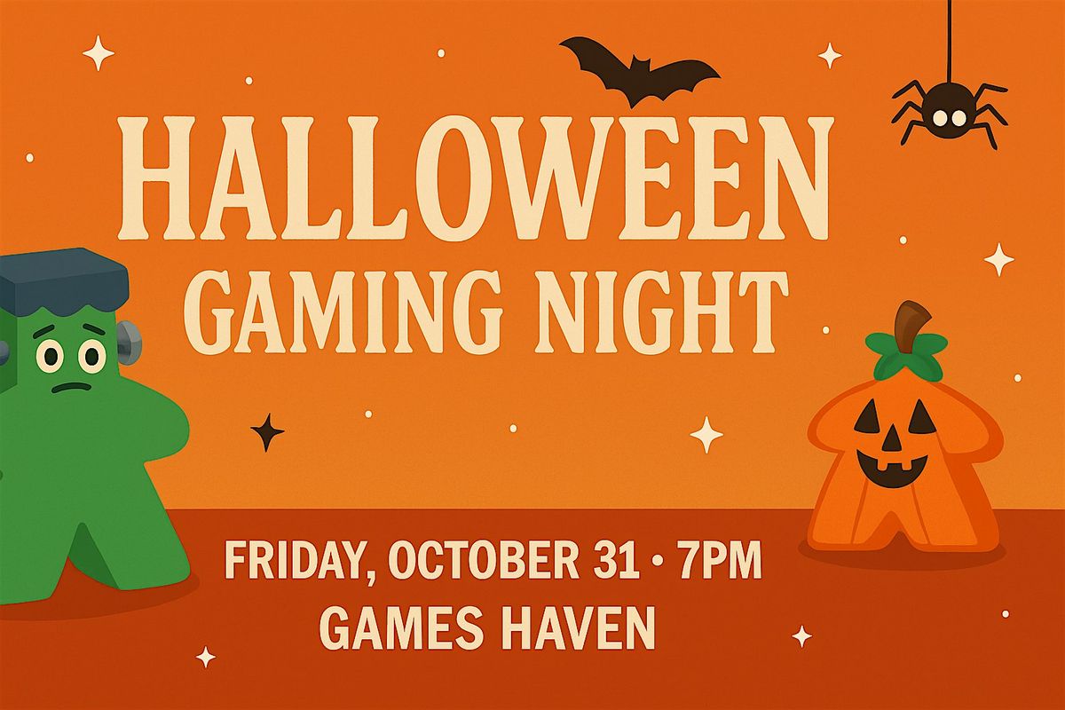 Halloween Gaming Night at Games Haven
