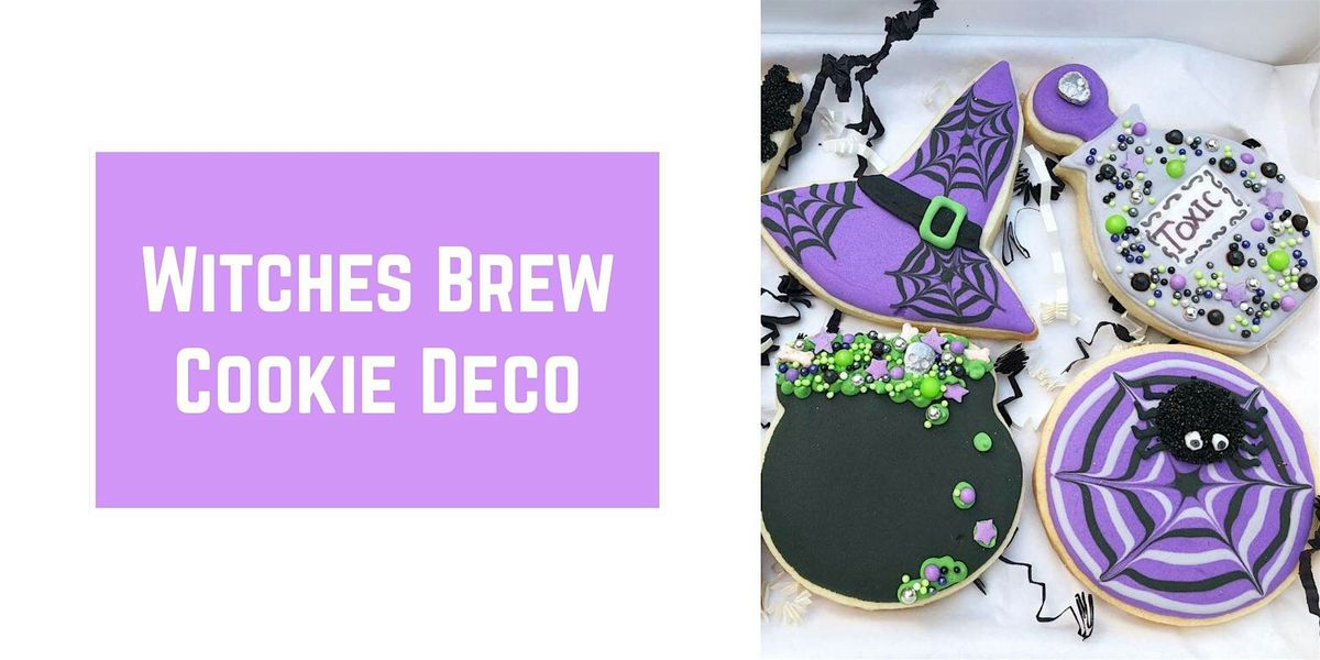 Witches Brew Sugar Cookie Decorating