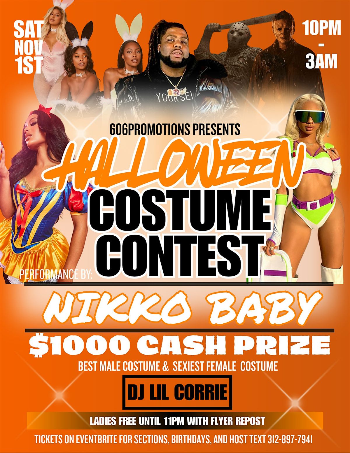 606 Promotionz Presents: Halloween Costume Contest Featuring Nikko B\u0101by
