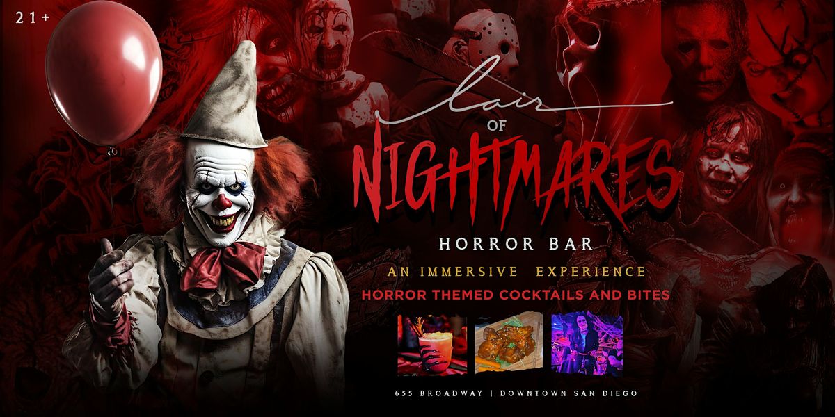 Lair of Nightmares Halloween Speakeasy Friday October 24th, 2025