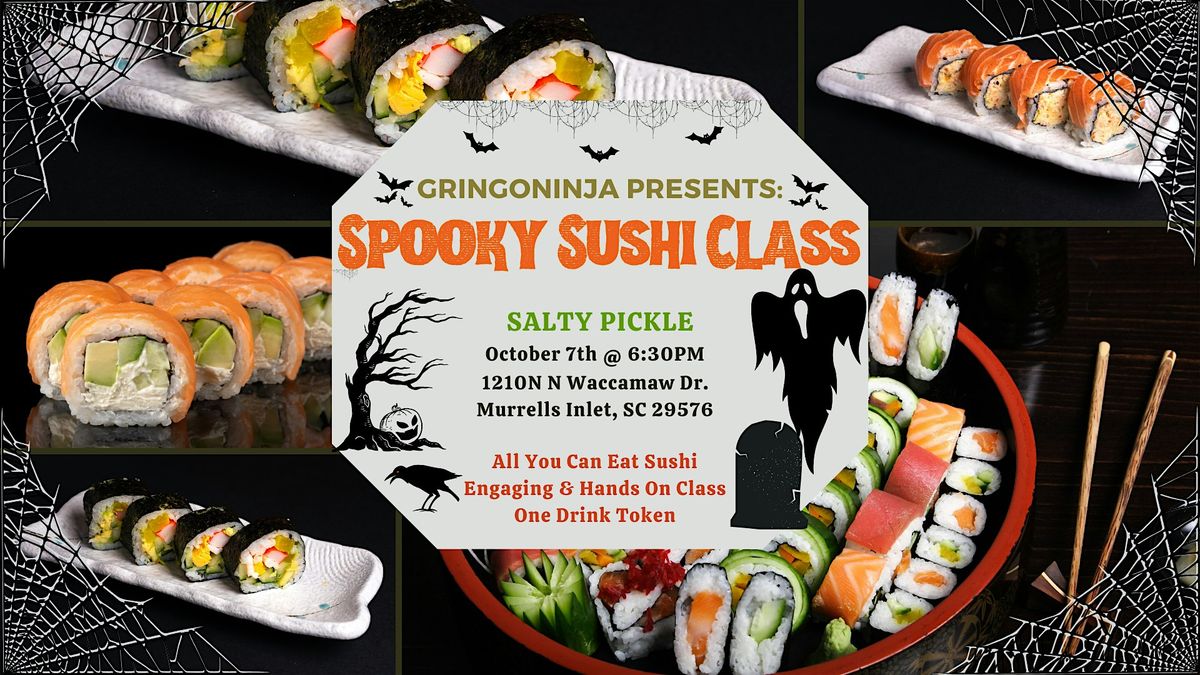 Spooky Sushi Class
