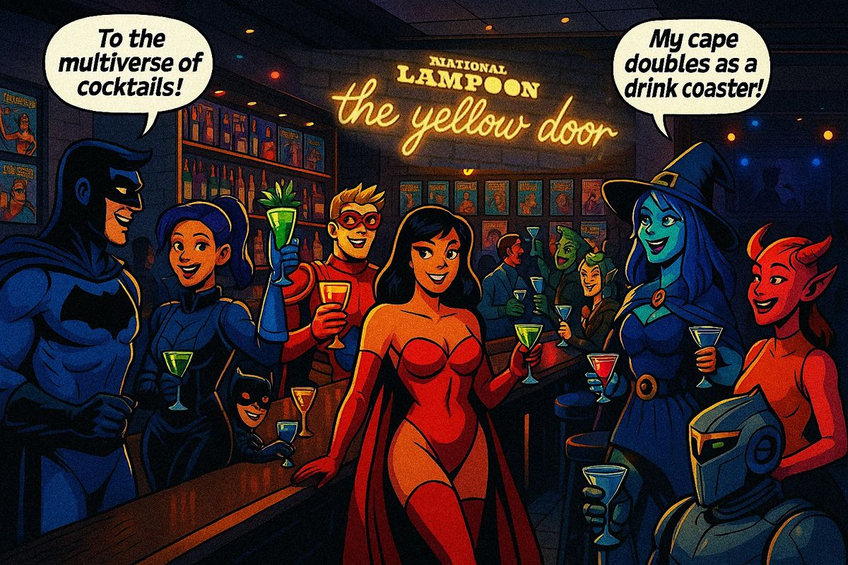 Comic-Con Cosplay Meetup at National Lampoon: The Yellow Door