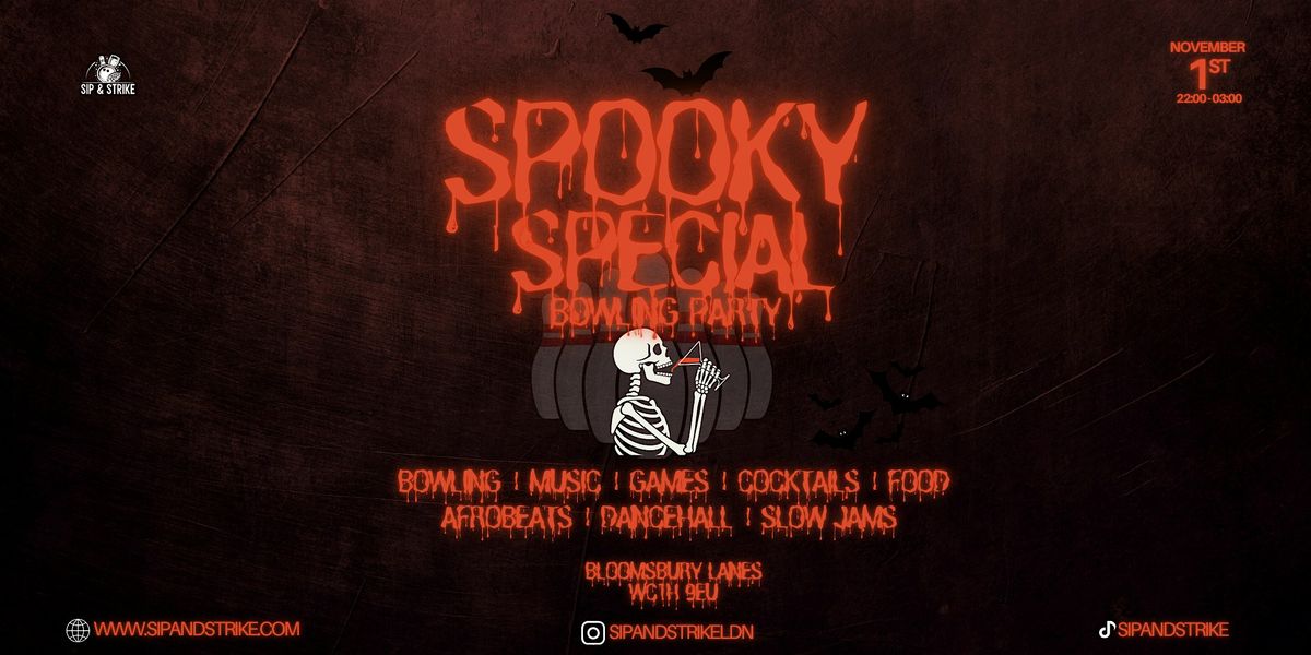Sip and Strike: Halloween Afrobeats x Dancehall Bowling Party