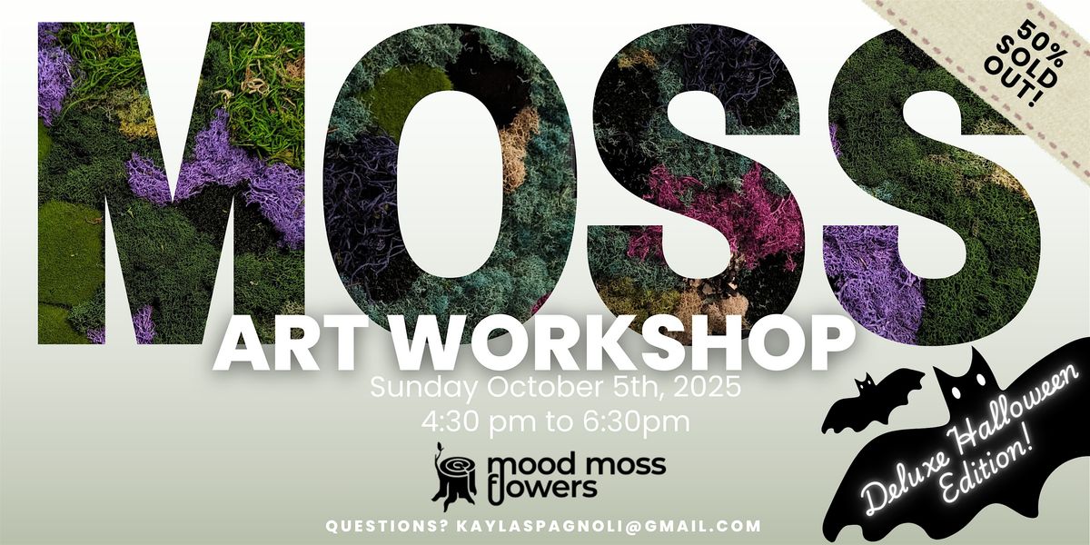 Deluxe Moss Art Workshop at Mood Moss Flowers