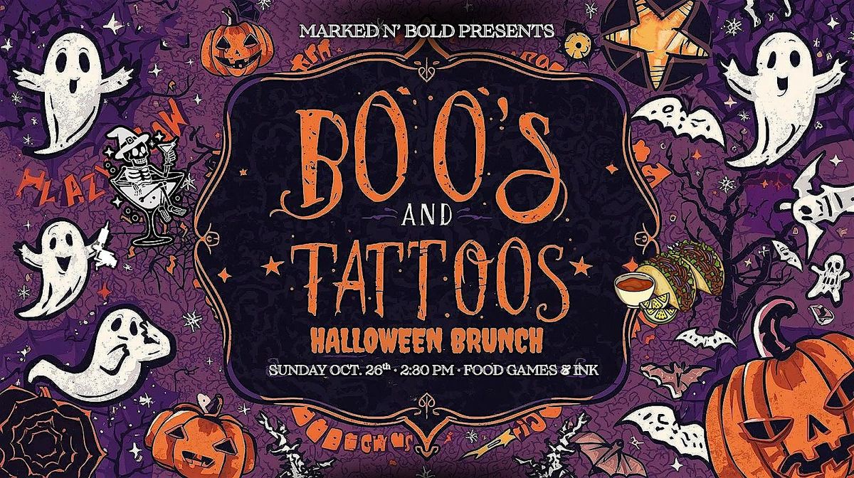 'BOO'S AND TATTOOS' HALLOWEEN BRUNCH