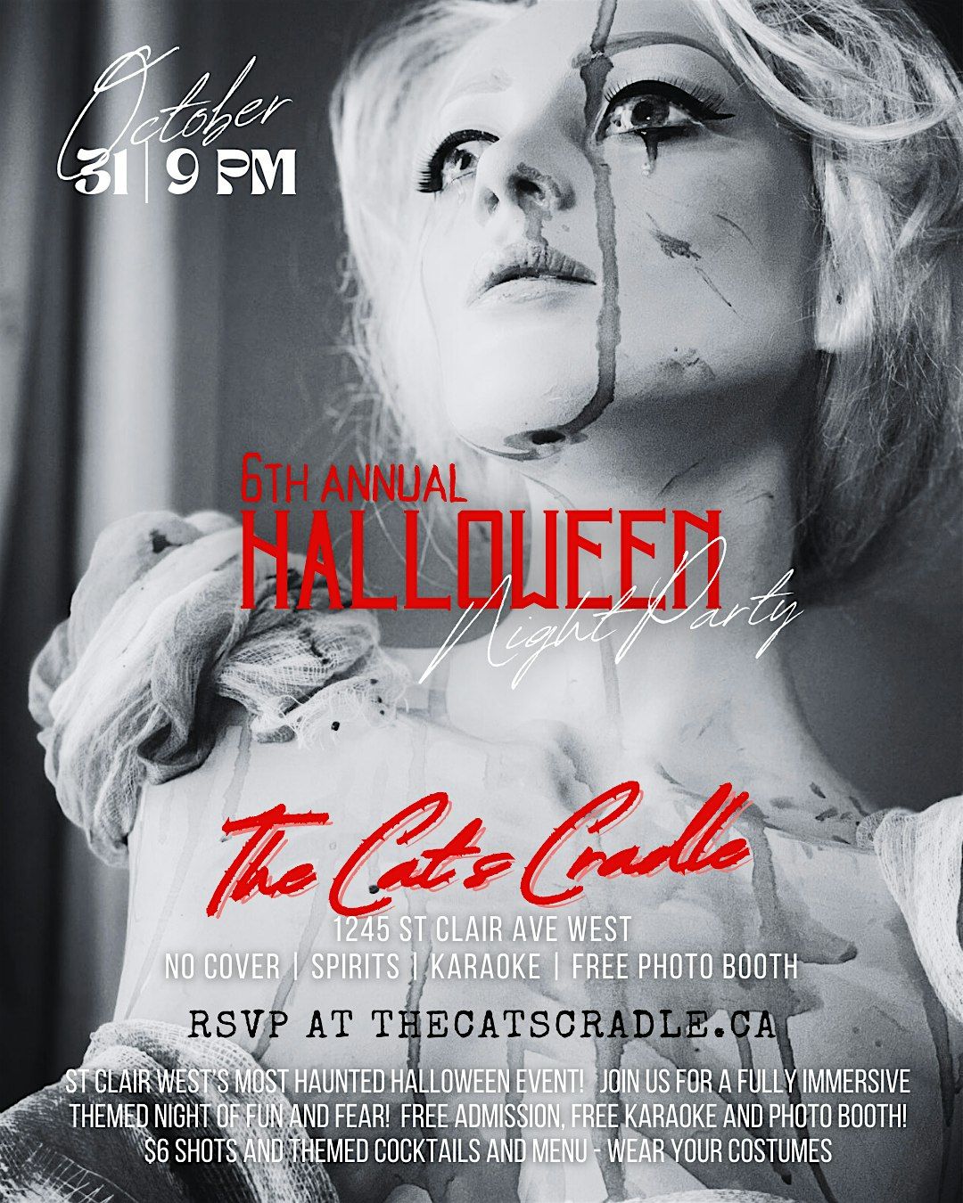 Halloween Horror Night at Cat's