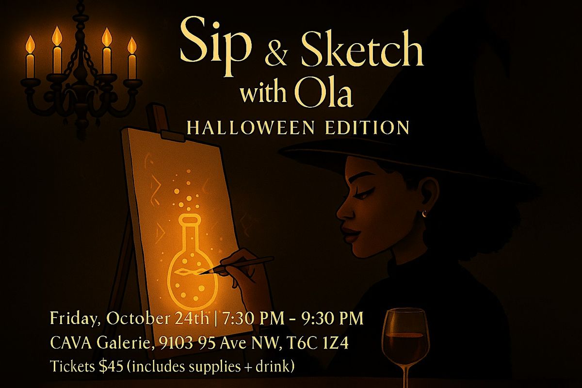 Sip & Sketch with Ola: Potions & Pencils
