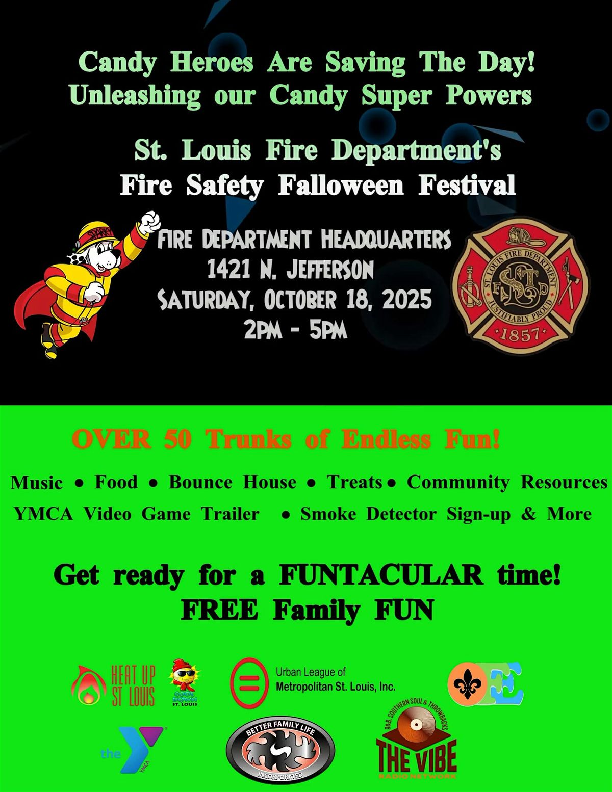 St. Louis Fire Department Fire Safety Falloween Trunk or Treat