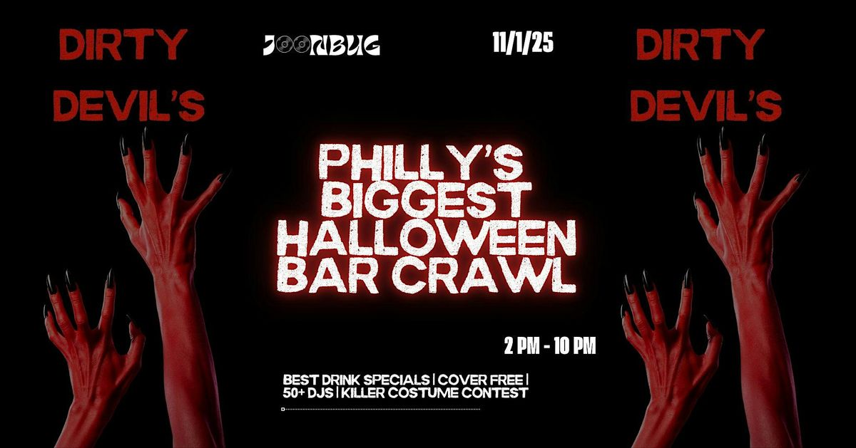 The Dirty Devil's Crawl- Philadelphia's Biggest Halloween Bar Crawl