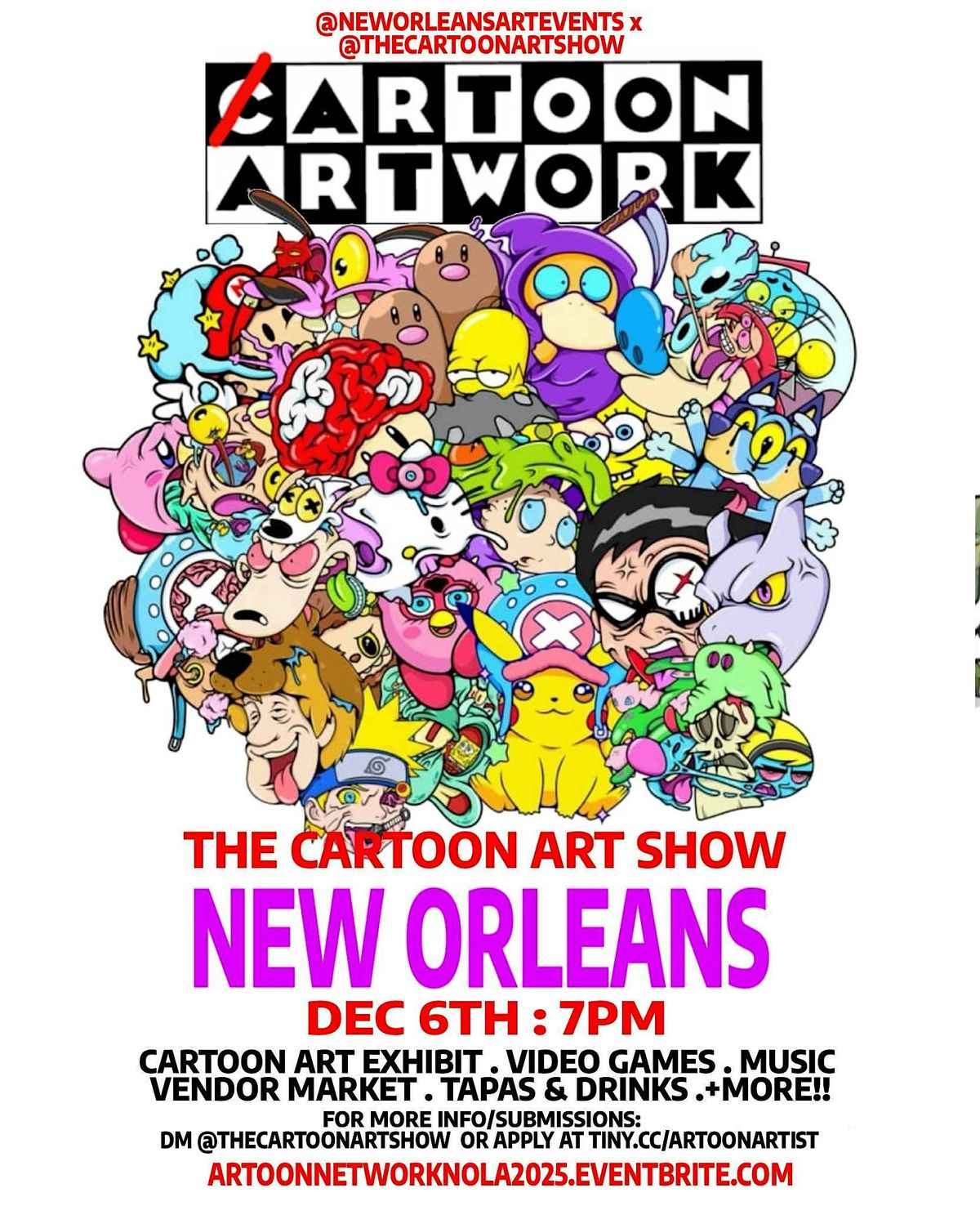 ARTOON NETWORK: The Cartoon Art Show : NOLA