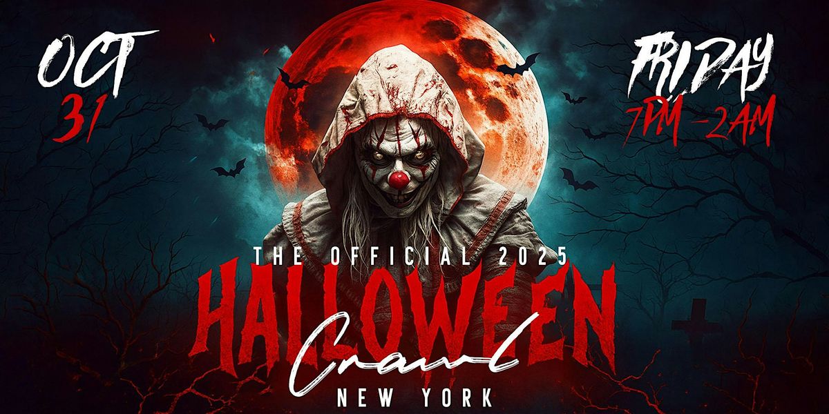 Haunted Halloween Bar Crawl 2025 | New York Halloween Weekend Crawl