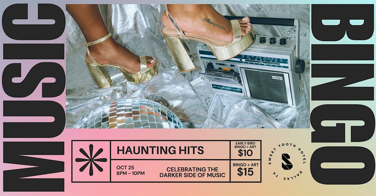 Music Bingo: Haunting Hits at Sweet Tooth Hotel