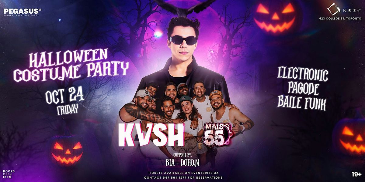 PEGASUS HALLOWEEN ft KVSH & Pagode Mais 55