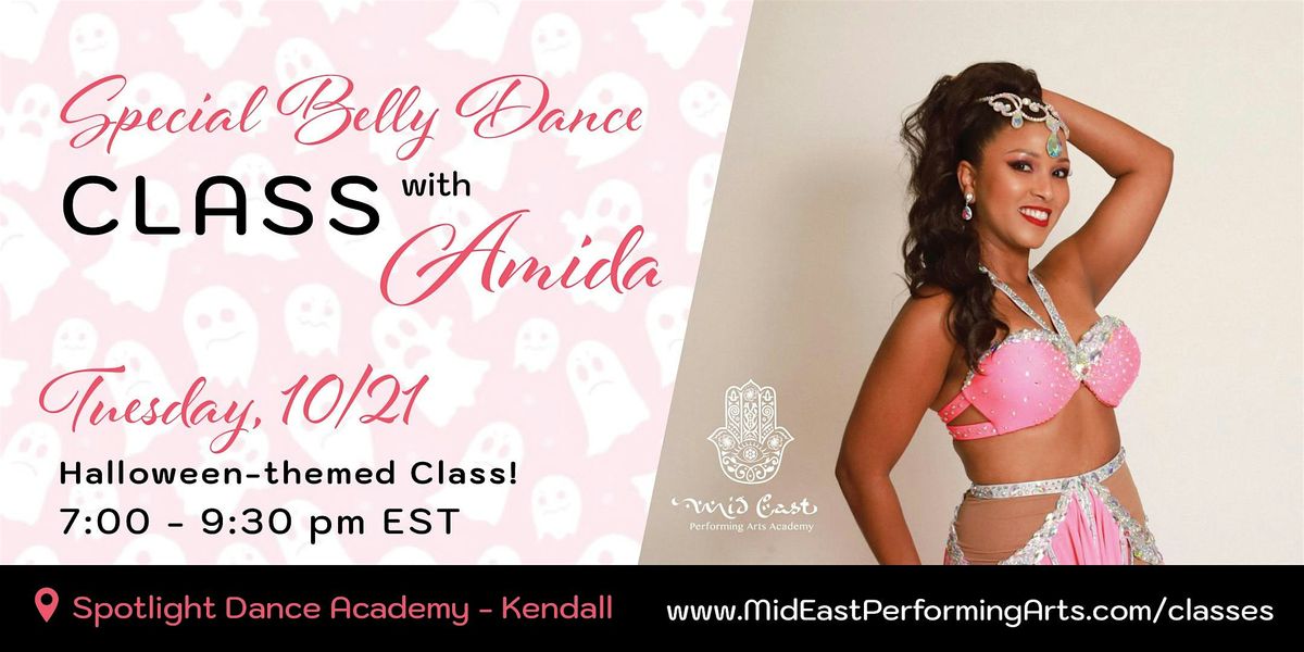 Special Belly Dance Class with Amida!
