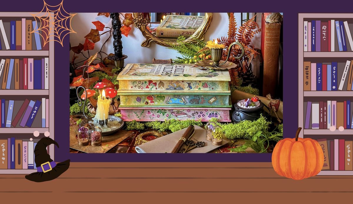 PAINT YOUR BOOK EDGES: THE VERY WITCHY EVENING WITH SANGU MANDANA