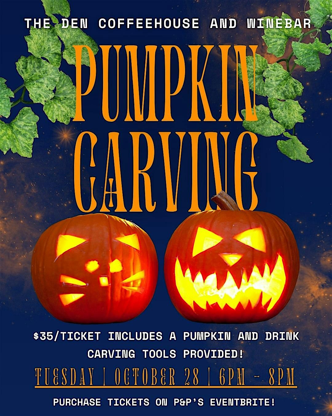 Pumpkin Carving at The Den