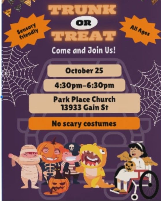 Trunk or treat!!