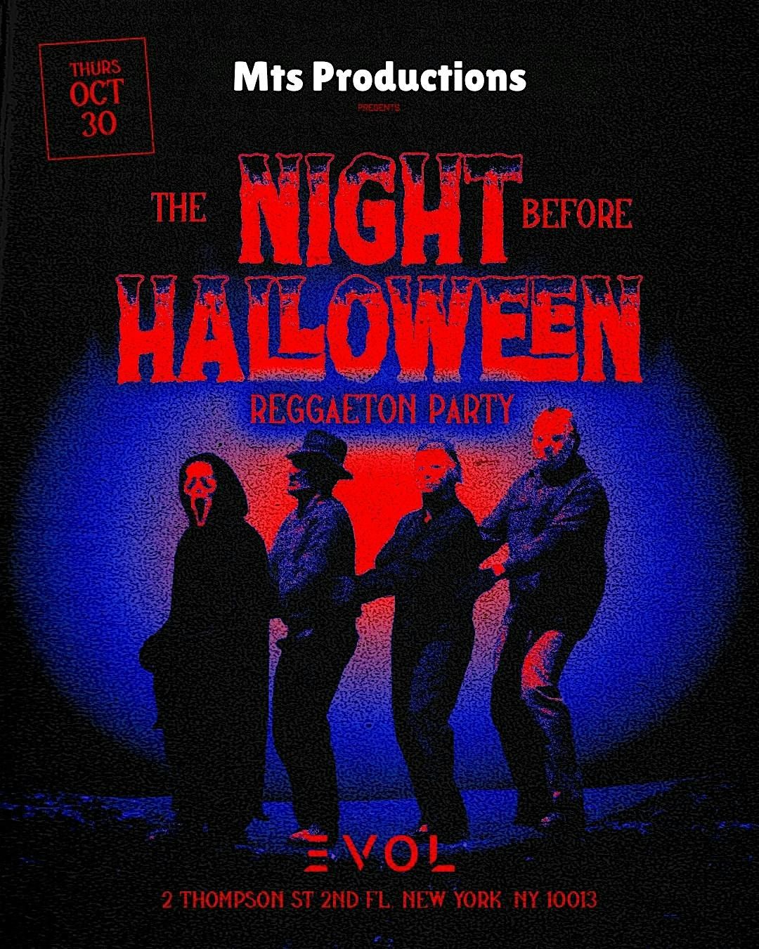 EVOL Nightclub Halloween 2025 - Night Before Halloween in Soho NYC