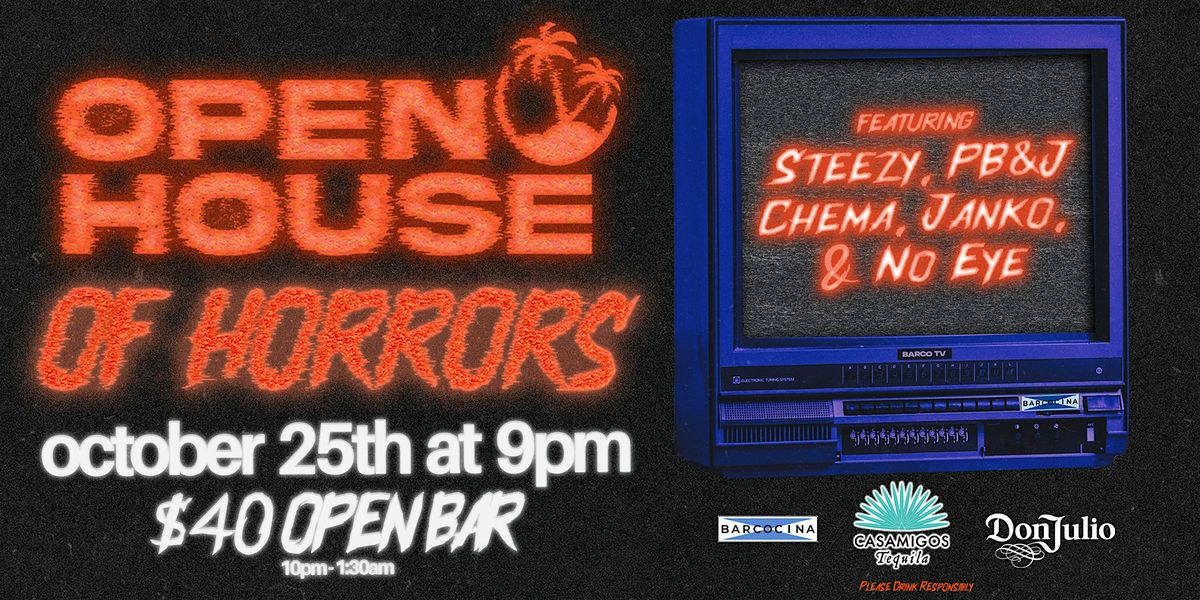 Open House of Horrors X Barcocina