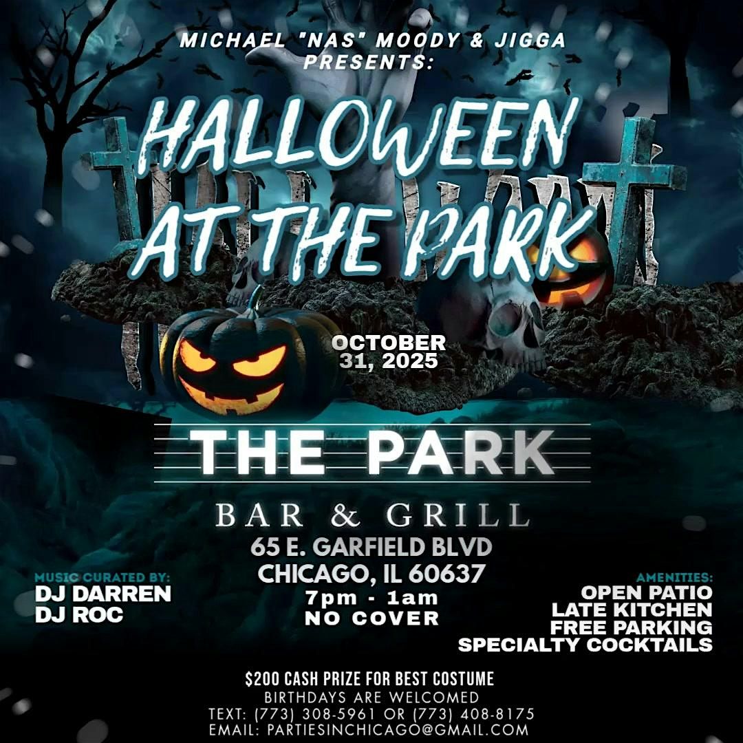 HALLOWEEN AT THE PARK - NO COVER!