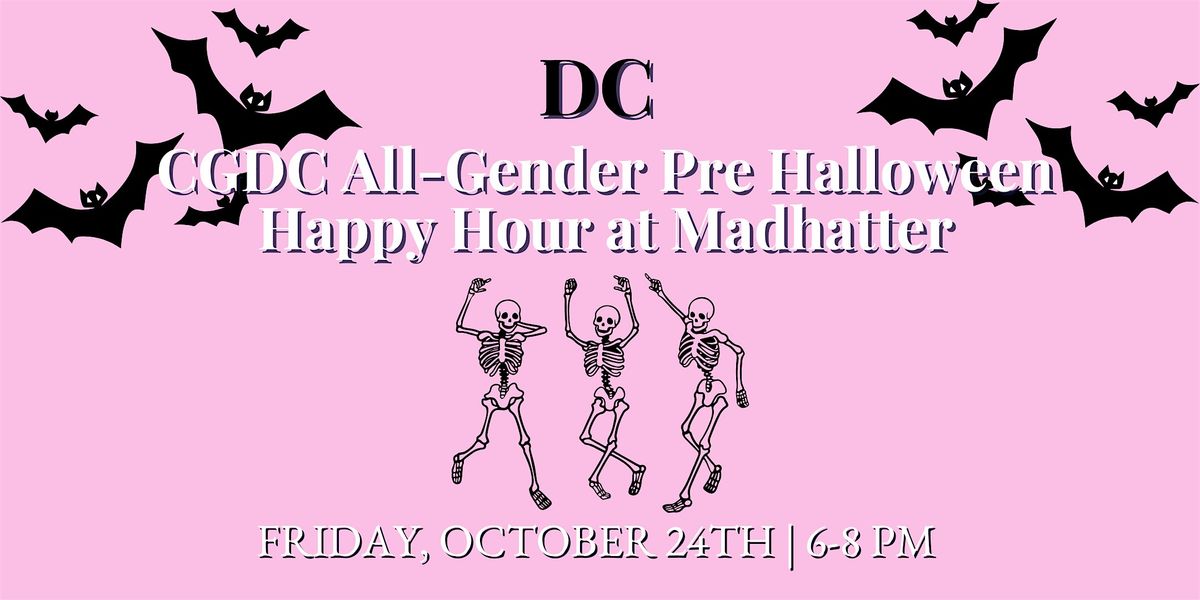 Pre Halloween Happy Hour with CGDC & The Nudge