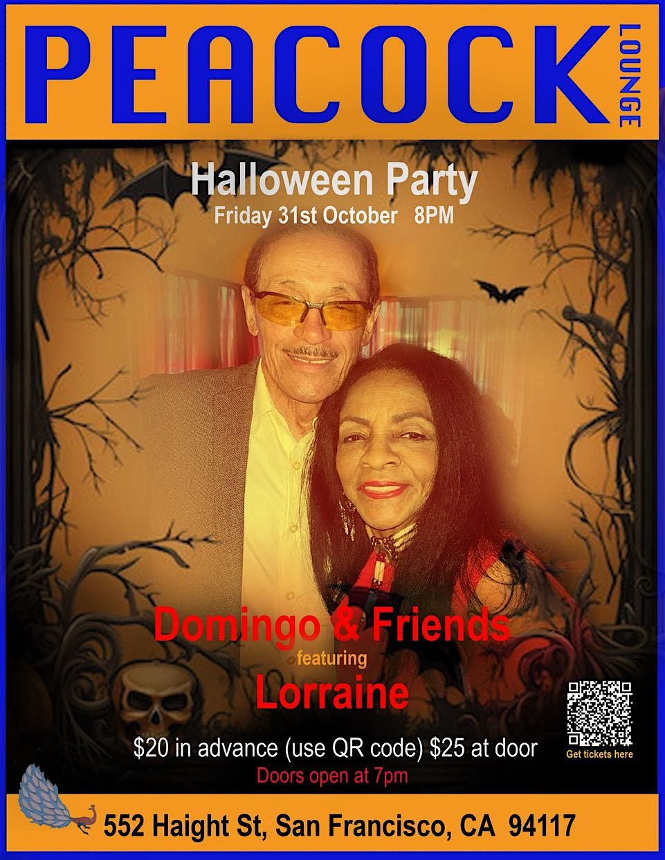 Halloween Party at The Peacock Lounge
