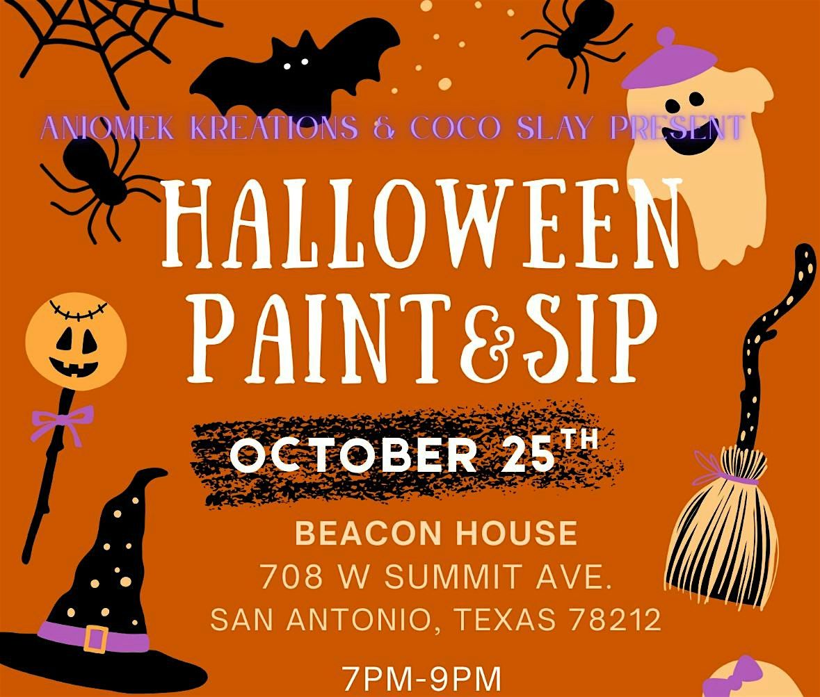 Halloween Paint & Sip