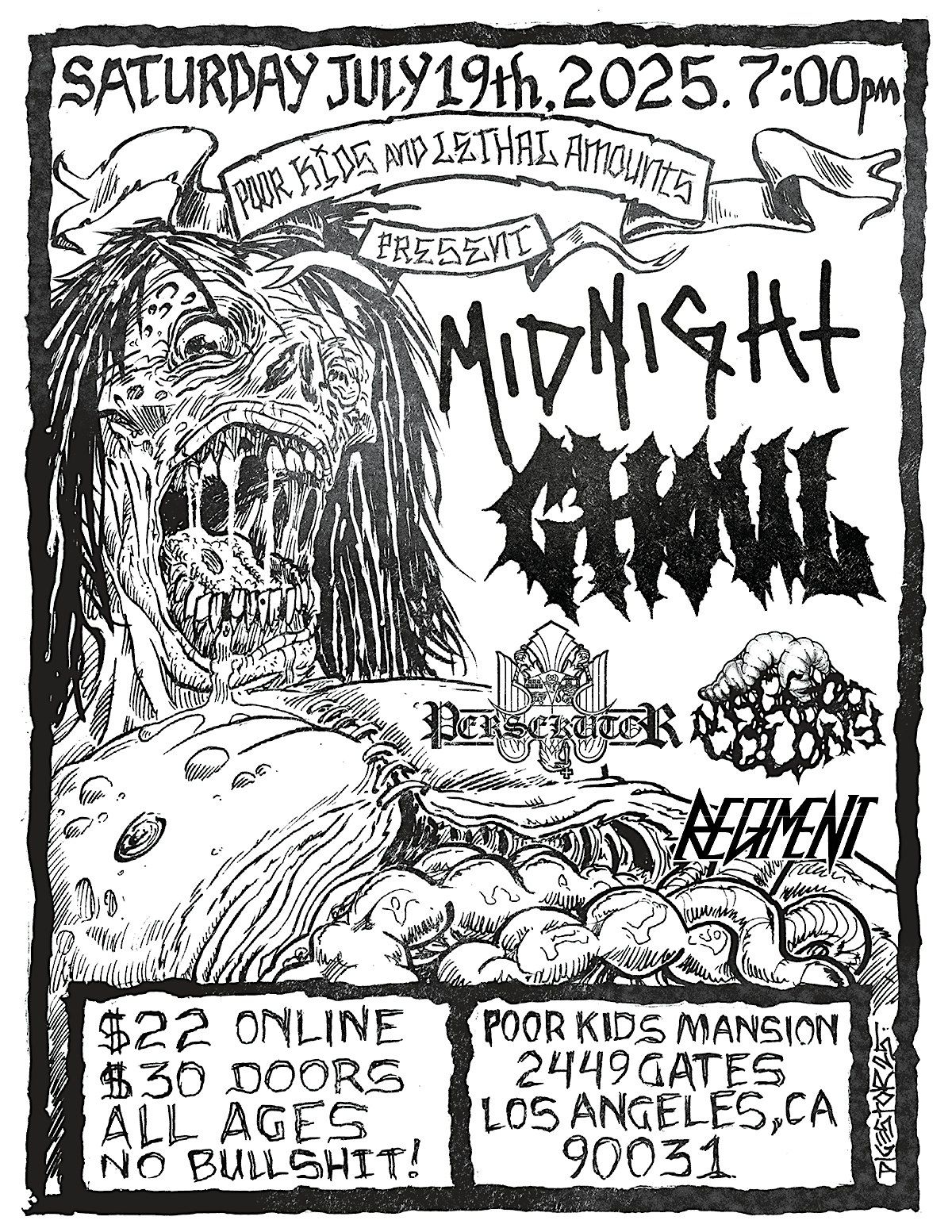 Midnight & Ghoul At Poor Kids Mansion