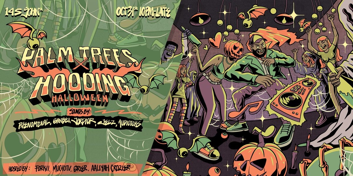 PALM TREES X HOODING HALLOWEEN