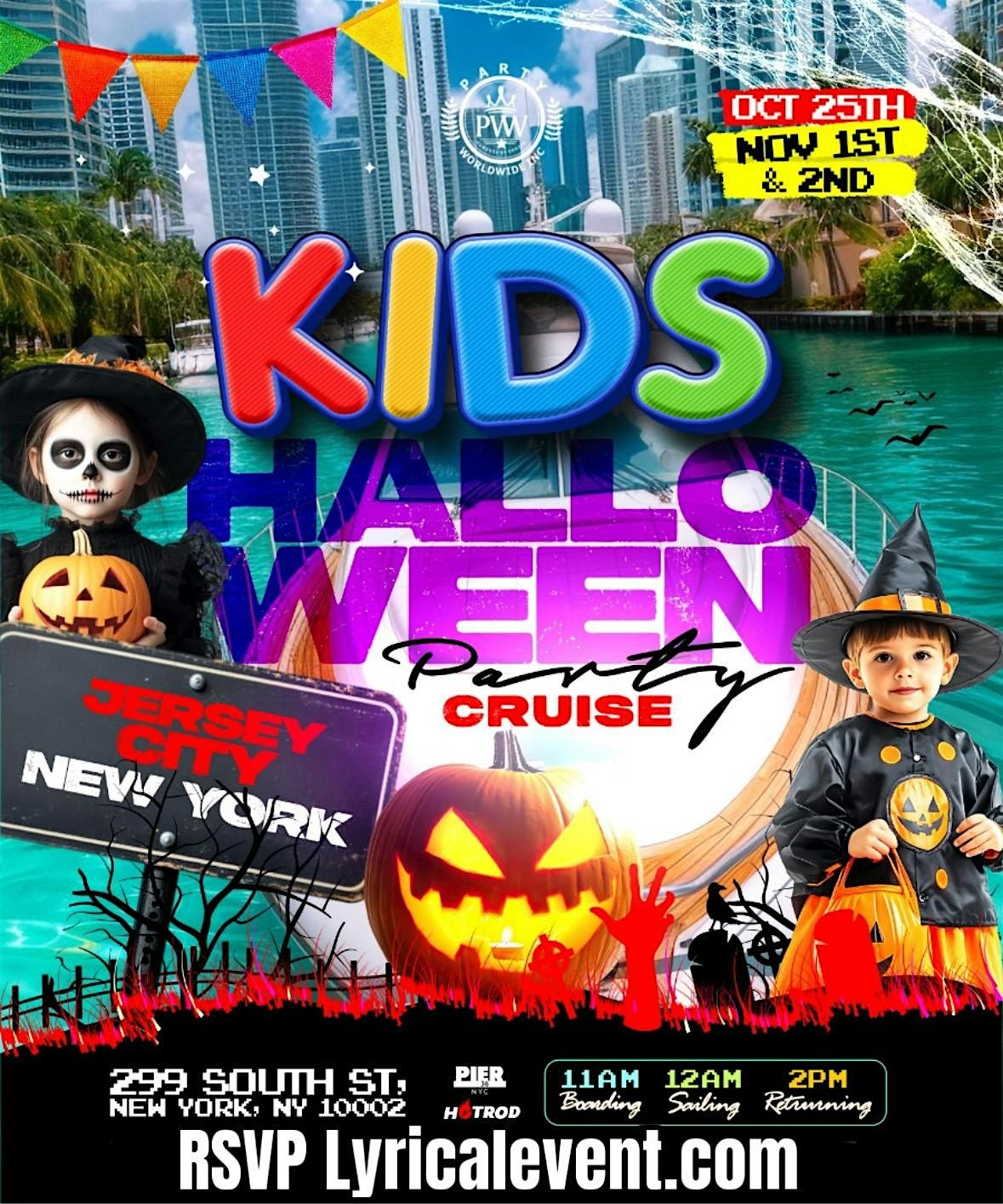 Halloween Kids Cruise NYC