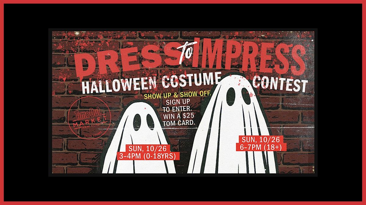 Halloween Costume Contest at Time Out Market Union Square -18+
