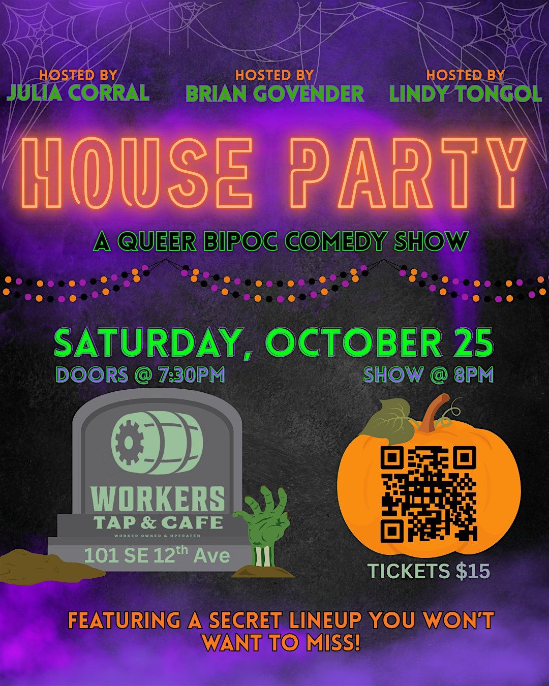 House Party - A Queer BIPOC Comedy Show