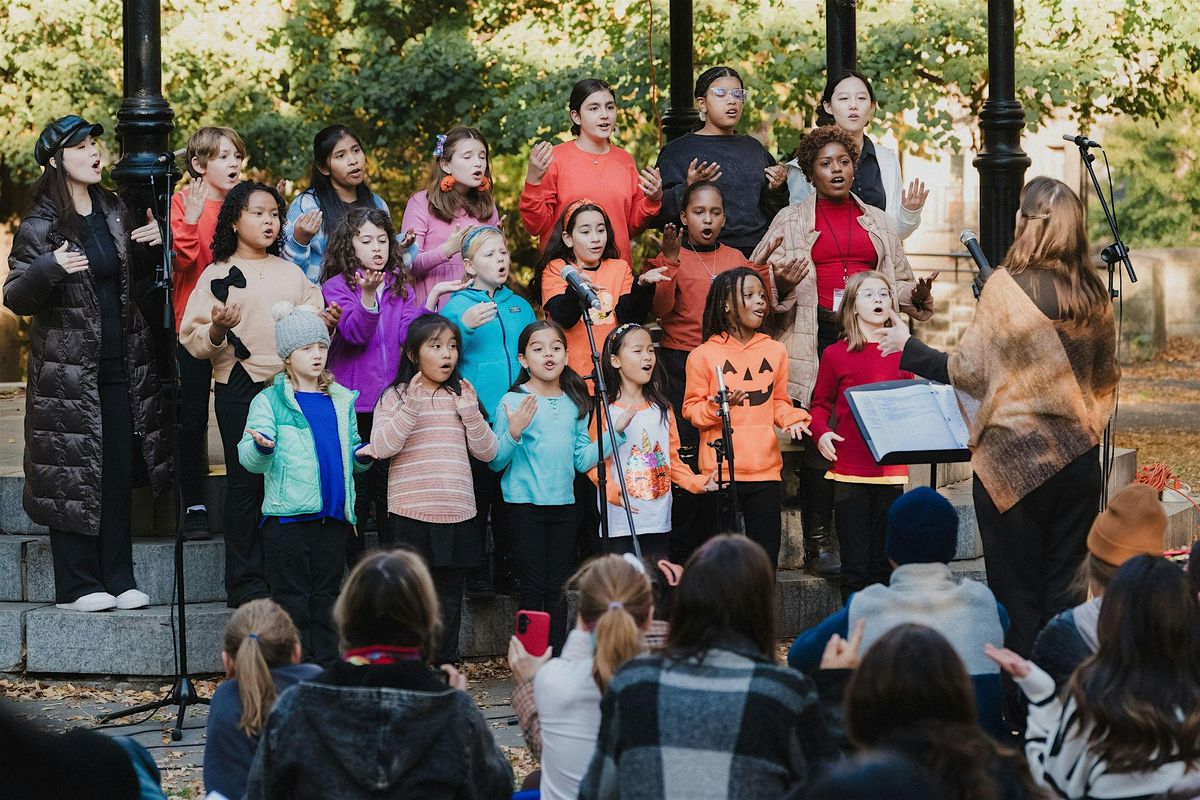 The Pumpkin Singalong at Sakura Park