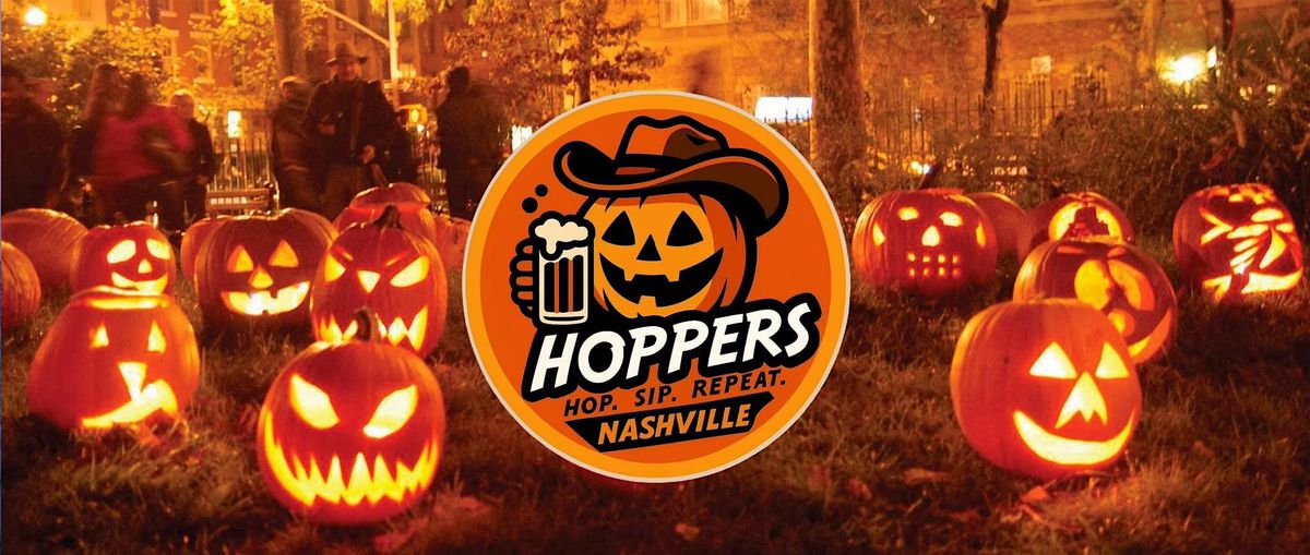 BOGO PRE-SALE: VIP Haunted Halloween Bar Crawl with Hoppers
