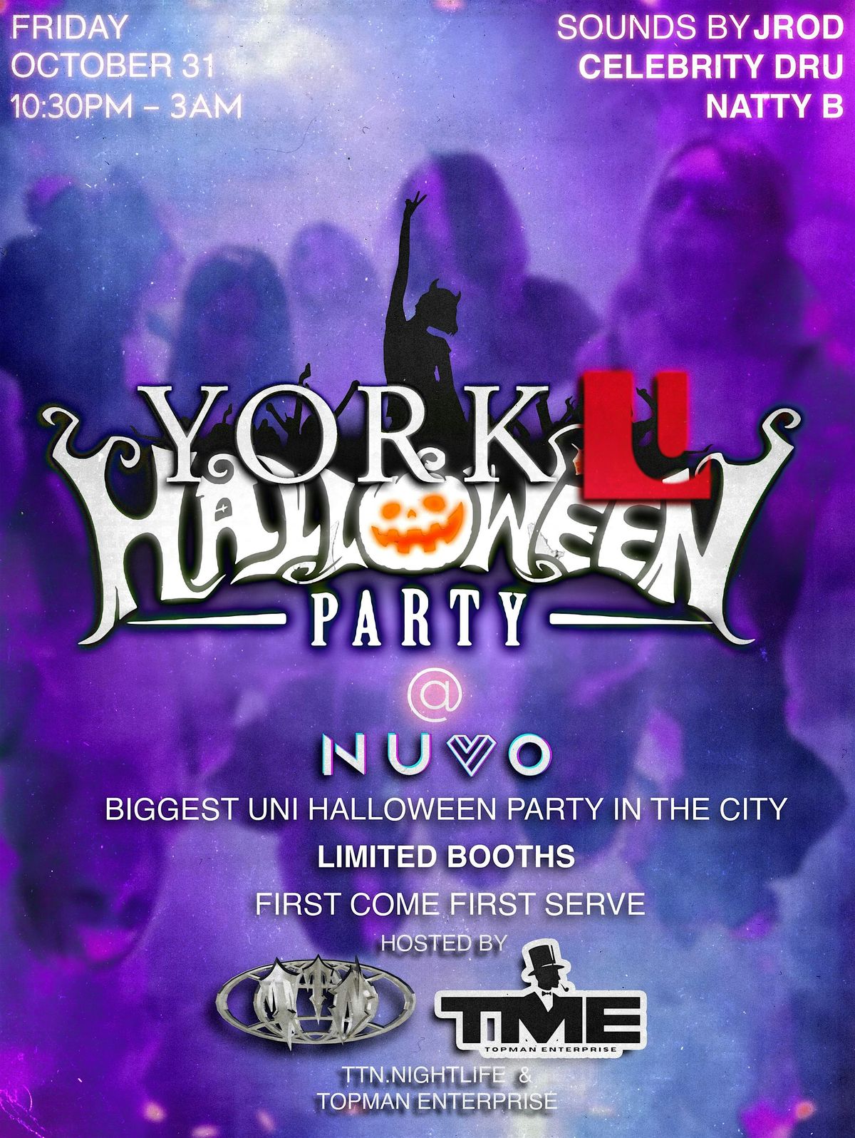 YorkU Halloween Party @ Nuvo