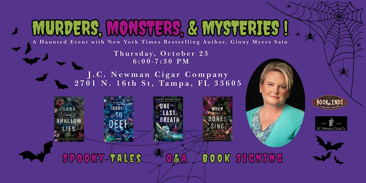 MURDERS, MONSTERS, and MYSTERIES